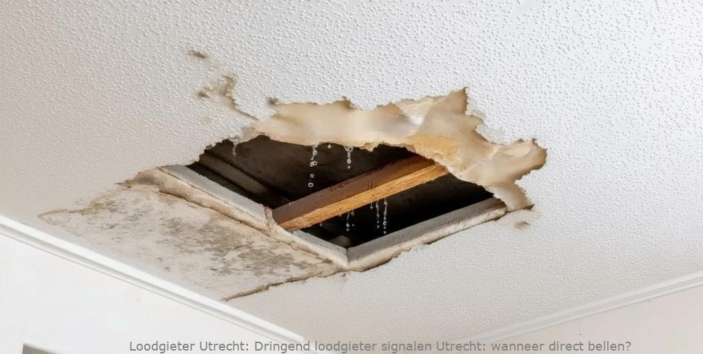 Dringend Loodgieter Signalen Utrecht