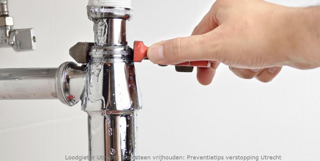 Gootsteen Preventietips Verstopping Utrecht